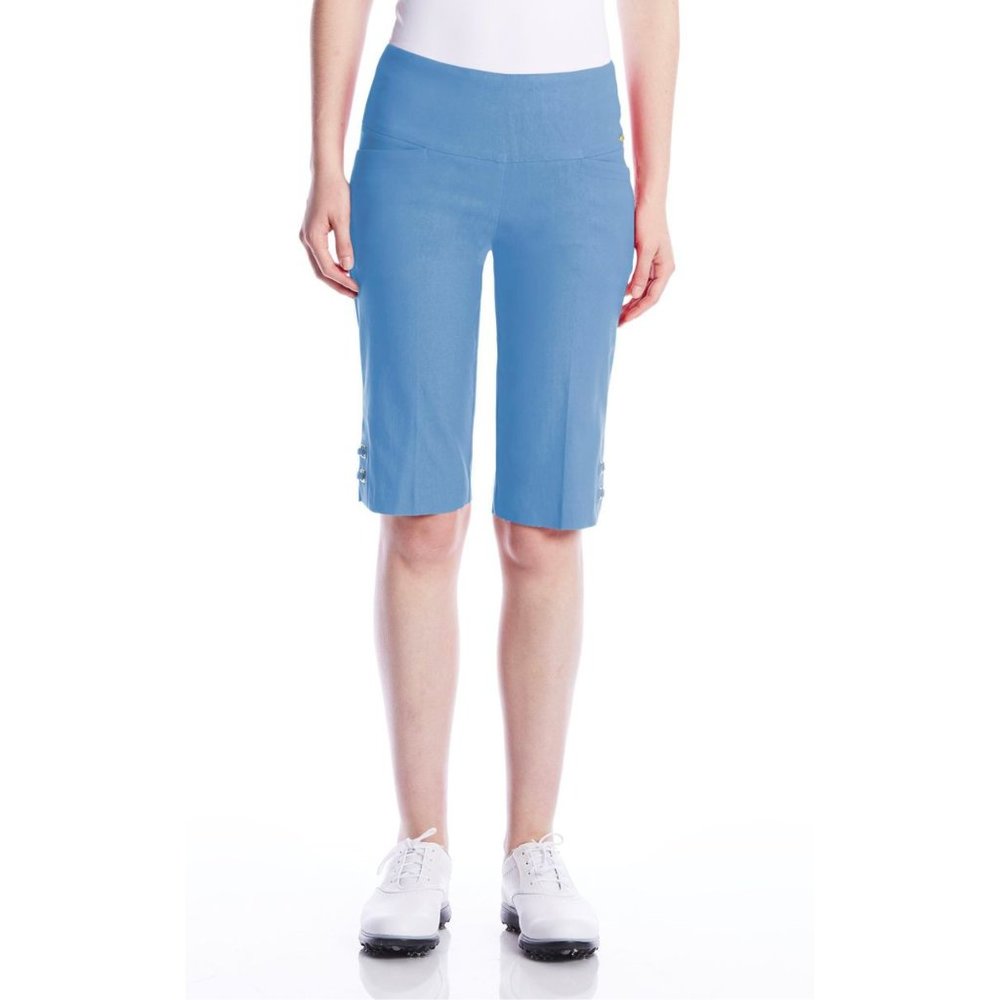[NWT] Swing Control Masters Maria Blue Eyelet Golf Short